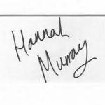 Hannah Murray signature