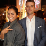 Jesse Spencer with his wife Kali Woodruff