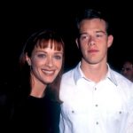 Lauren Holly with her brother Nick Holly