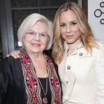 Maria Bello with her mother Kathy Bello