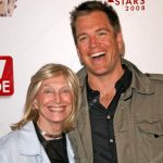 Michael Weatherly with his mother Patricia O' Hara