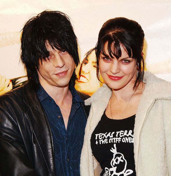Pauley Perrette with ex-husband Coyote Shivers