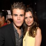 Torrey DeVitto with ex-husband Paul Wesley