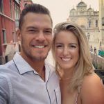 Alan Ritchson with wife Catherine Ritchson