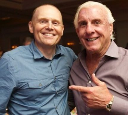 Bill Burr with his brother Robert Burr