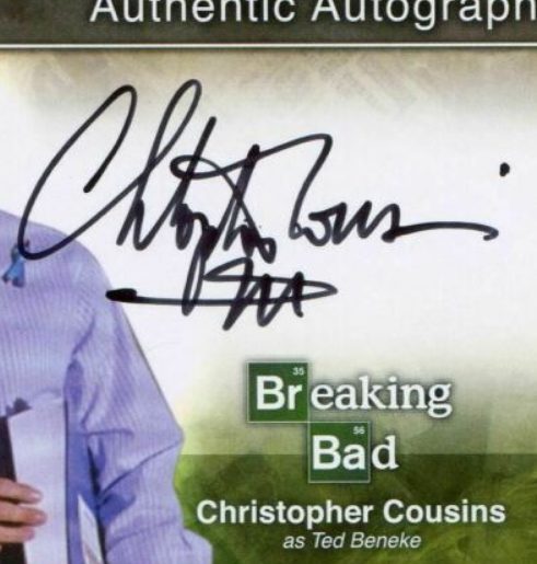 Christopher Cousins signature