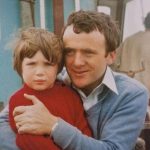 Cillian Murphy with his father Brendan Murphy
