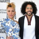 Daveed Diggs with girlfriend Emmy Raver-Lampman