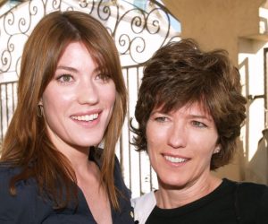 Jennifer Carpenter with her mother Catherine Mitchell