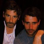 Paul Anderson with his brother Christian Cooke