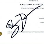 Seamus Dever signature