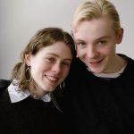 Sophia Lillis with her twin brother Jake Lillis
