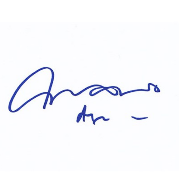 Anthony Hopkins signature