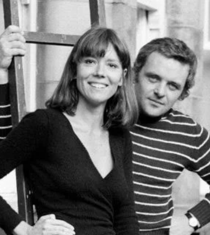 Anthony Hopkins with his ex-wife Petronella Barker