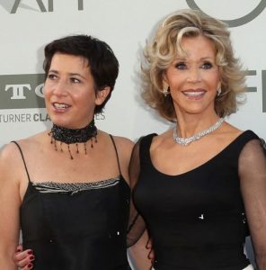 Jane Fonda with her daughter Vanessa Vadim