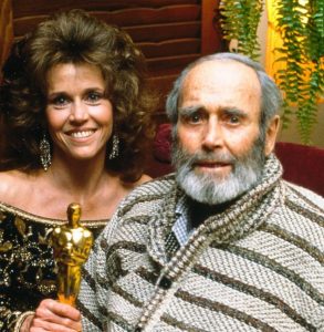 Jane Fonda with her father Henry Fonda