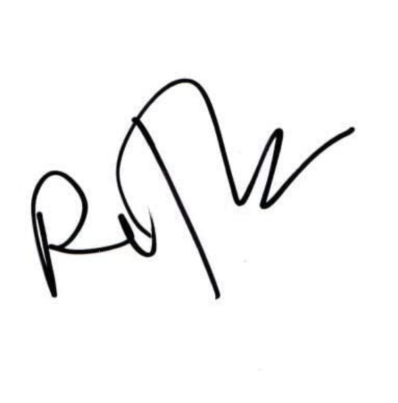 Ralph Fiennes Signature