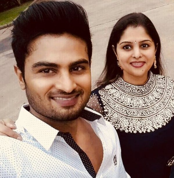 Sudheer Babu with his girlfriend Priyadarshini Ghattamaneni ...