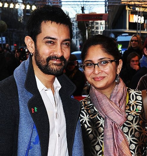 Aamir Khan with his ex-girlfriend Kiran Rao