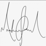 Alia Bhatt signature