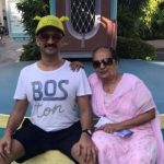 Amit Trivedi with his mother