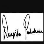 Deepika Padukone signature