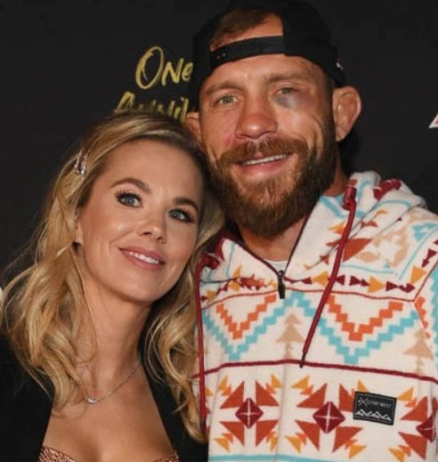 Donald Cerrone with his wife Lindsay Sheffield