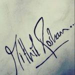 Hrithik Roshan signature