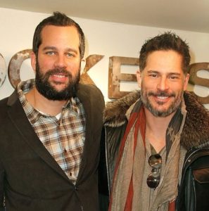 Joe Manganiello with his brother Nicholas Manganiello