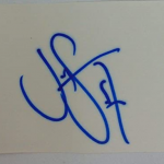 Joey Lawrence signature