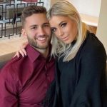 Maxi Kleber with his girlfriend Brittany Gibson