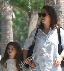 Maya Rudolph with her daughter Lucille Anderson | Celebrities InfoSeeMedia