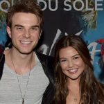 Nathaniel Buzolic with his ex-girlfriend Danielle Campbell