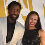 Patrick Beverley with his girlfriend Amber Spencer