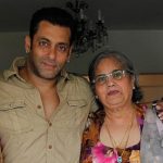 Salman Khan with his mother Sushila Charak