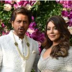 Shah Rukh Khan with his wife Gauri Khan