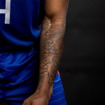 Terrence Mann's lefthand tattoos