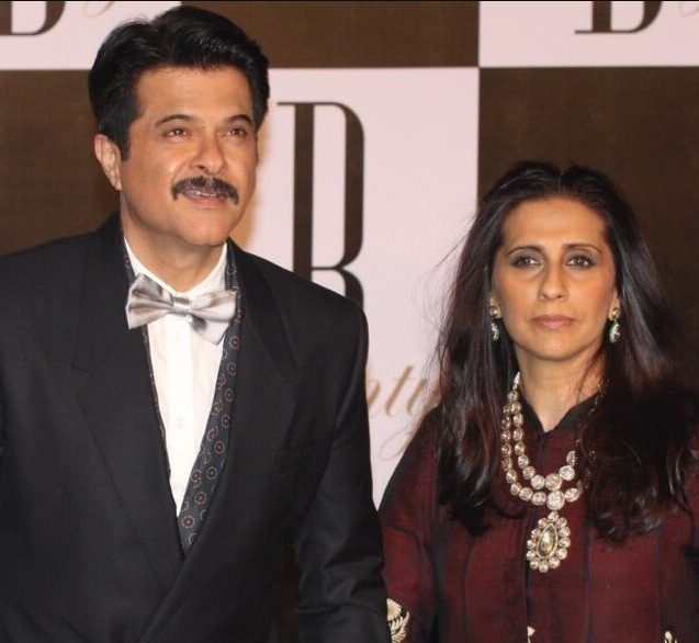 Anil Kapoor with his girlfriend Sunita Kapoor