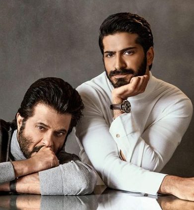 Anil Kapoor with his son Harshvardhan Kapoor