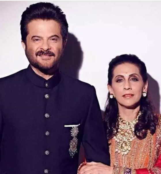 Anil Kapoor with his wife Sunita Kapoor