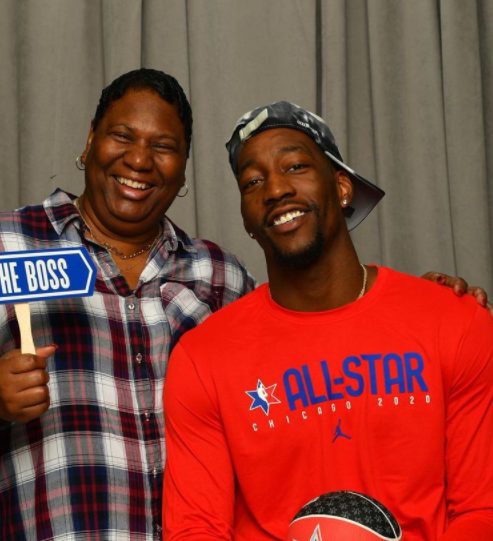 Bam Adebayo with his mother Marilyn Blount