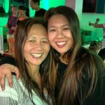 Justine Wong-Orantes with her mother Winnie Wong