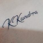 Karan Kundra signature