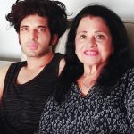 Karan Kundra with his mother Suneeta Kundra