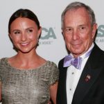 Michael Bloomberg with his daughter Georgina Bloomberg