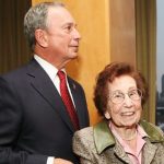 Michael Bloomberg with his mother Charlotte Bloomberg