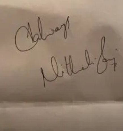 Mithali Raj signature