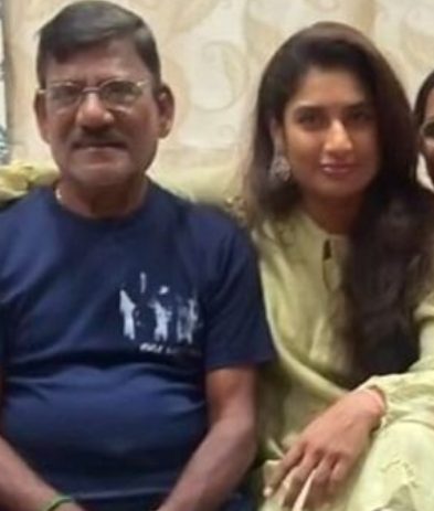 Mithali Raj with her father Dorai Raj