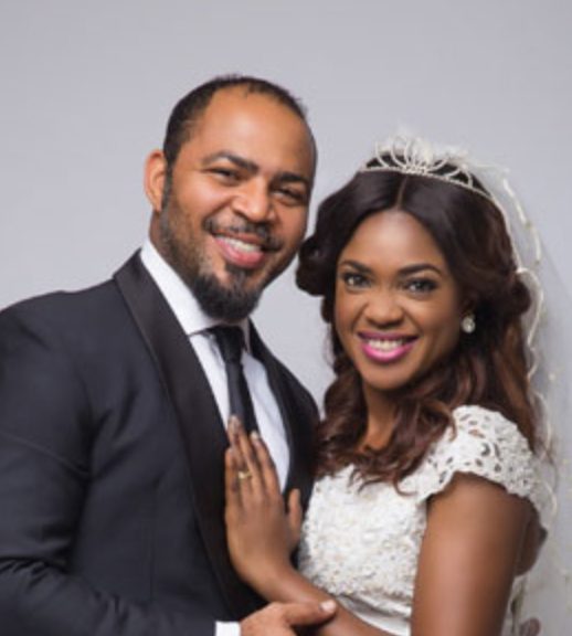 Ramsey Nouah with his wife Emelia Philips-Nouah