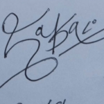 Sara Ali Khan signature